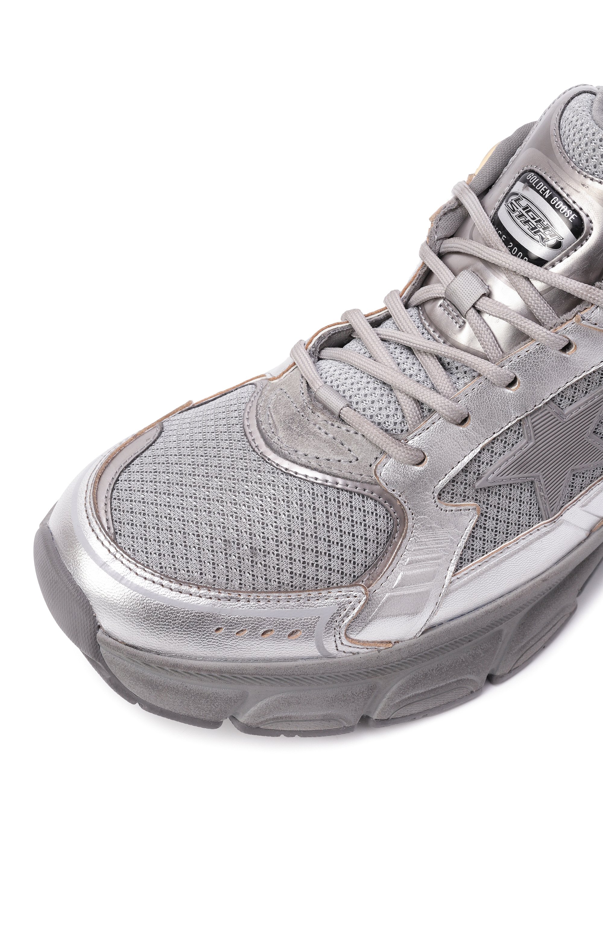 Комбинированные кроссовки lightstar GOLDEN GOOSE DELUXE BRAND, арт. GMF00724.F006475, фото 7