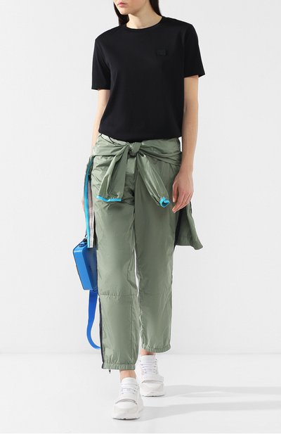 Хлопковая футболка ACNE STUDIOS, арт. AL0038, фото 2
