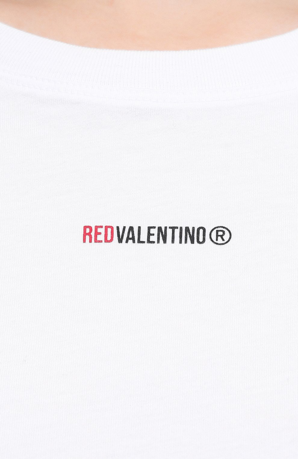 Хлопковая футболка REDVALENTINO, арт. VR3MG08P/5QF, фото 5