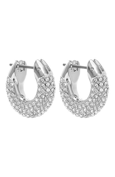 Серьги dextera SWAROVSKI серебряного цвета по цене 18350 руб., арт. 5618306, фото 3 Серьги dextera SWAROVSKI, арт. 5618306, фото 3