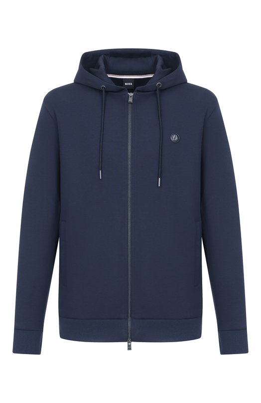 Хлопковая толстовка BOSS 50555851 Синий 50555851