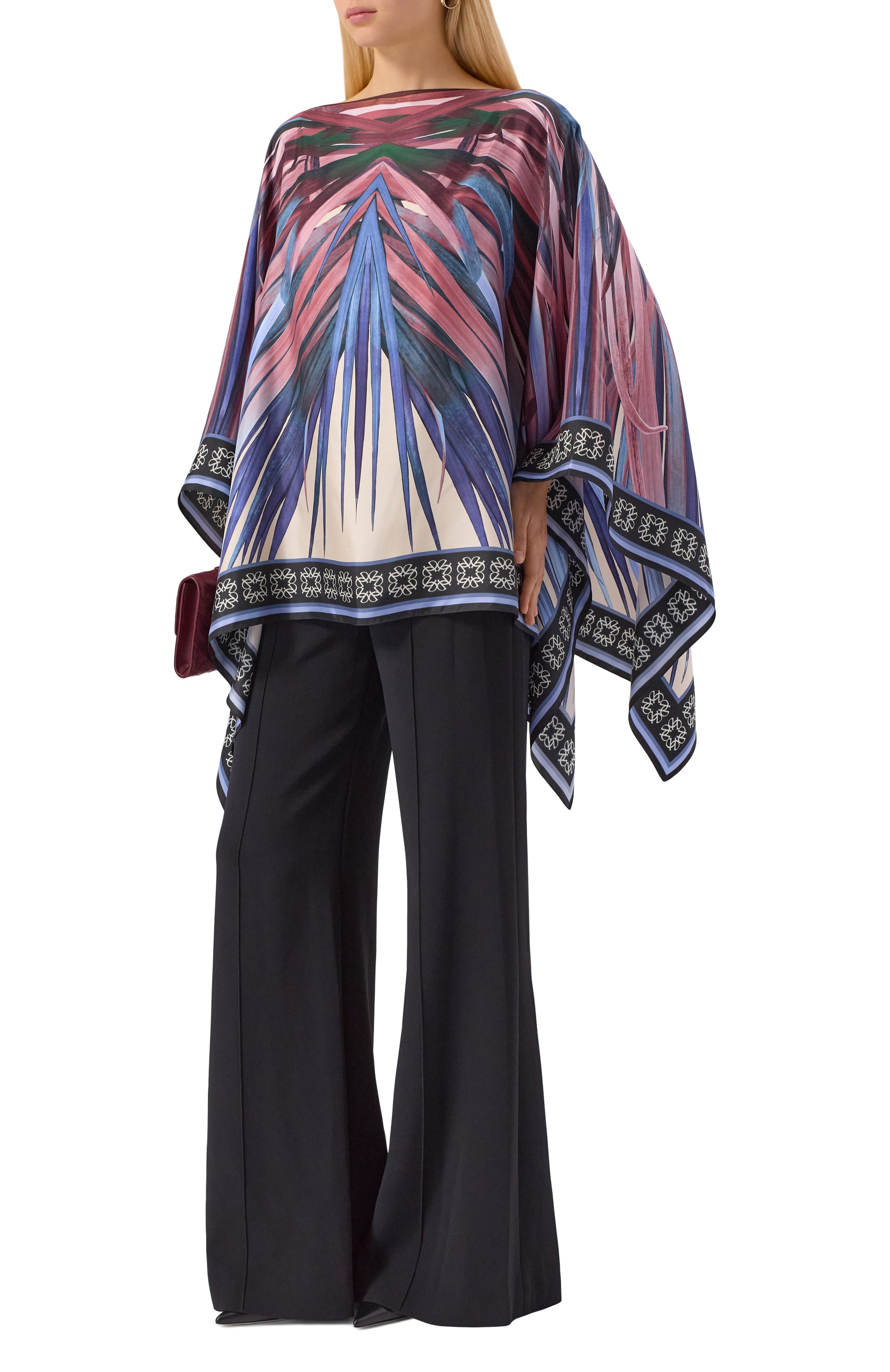 Шелковый топ ELIE SAAB, арт. 710009407, фото 2