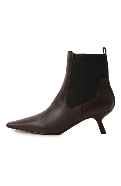 Кожаные ботильоны BRUNELLO CUCINELLI, арт. MZSKC2771P, фото 4