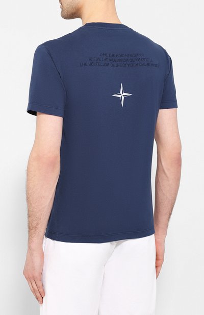 Хлопковая футболка STONE ISLAND, арт. 70152NS90, фото 4