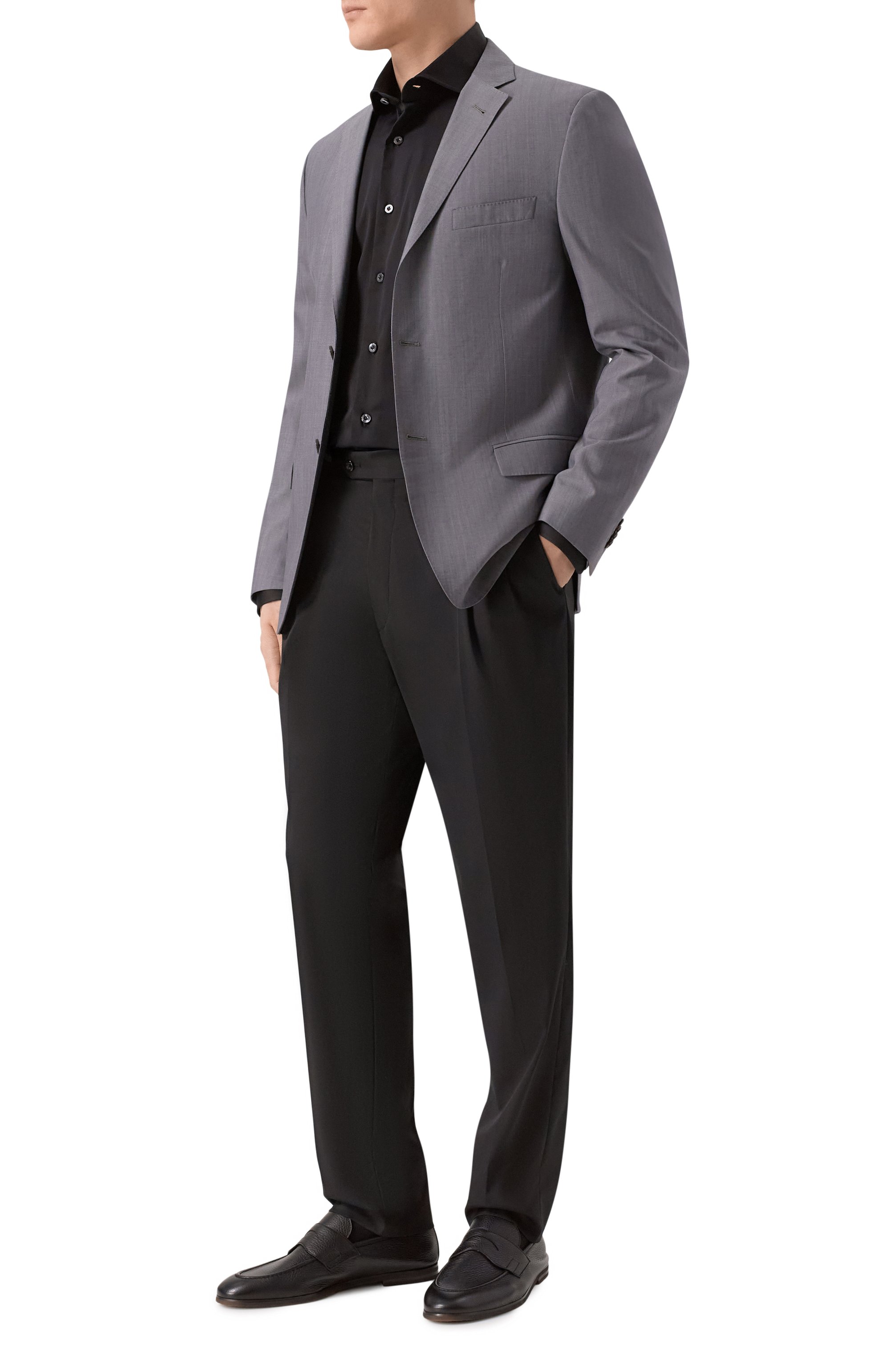 Кожаные пенни-лоферы BARRETT, арт. 221U021.19/CERV0, фото 2