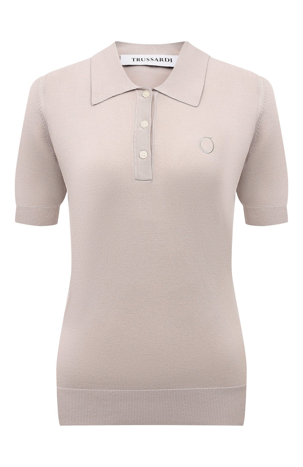 Поло из вискозы TRUSSARDI, арт. 56M00627-0F000542, фото 1
