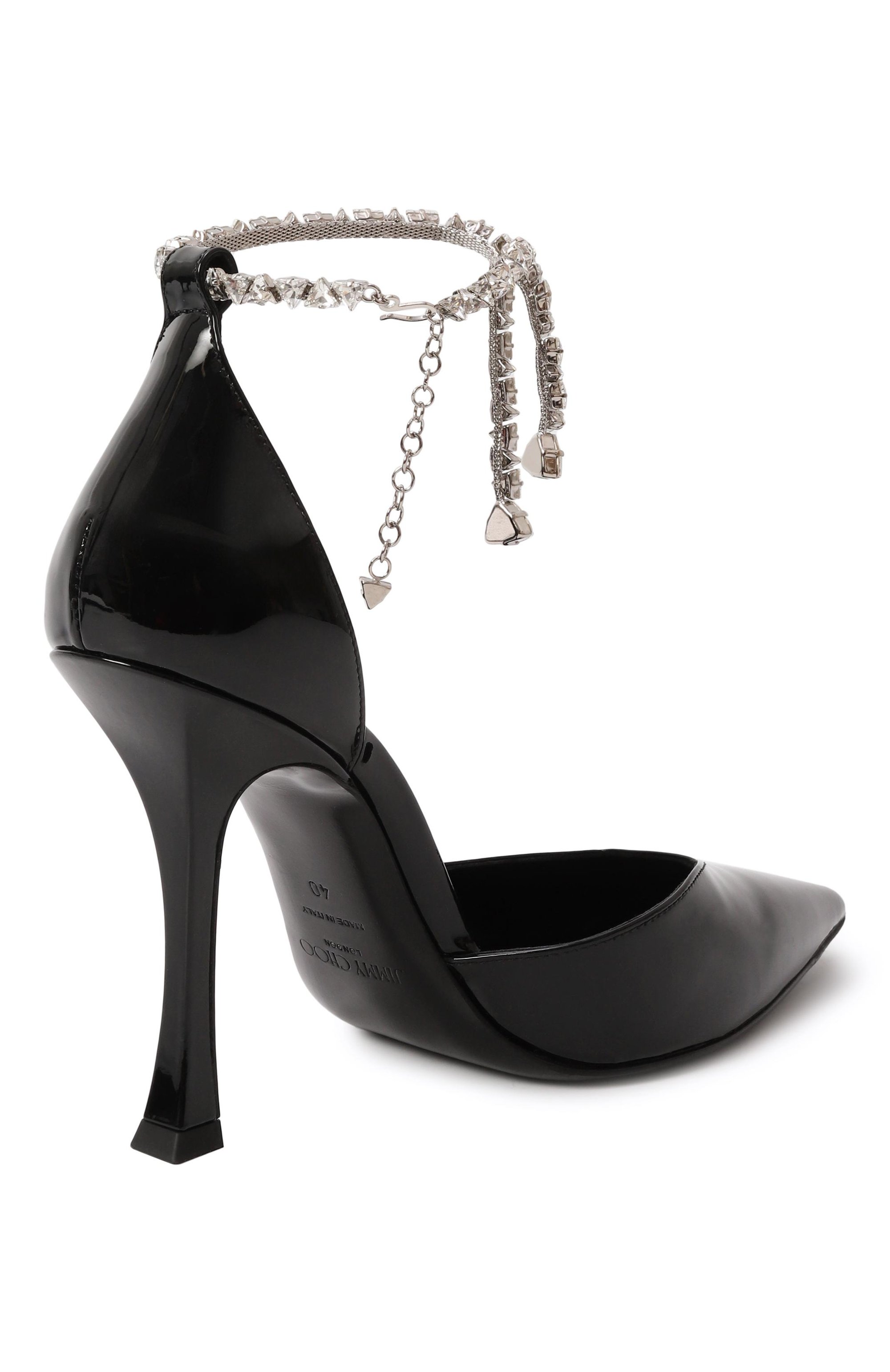 Лакированные туфли stevie 100 JIMMY CHOO, арт. STEVIE 100/PAT, фото 5