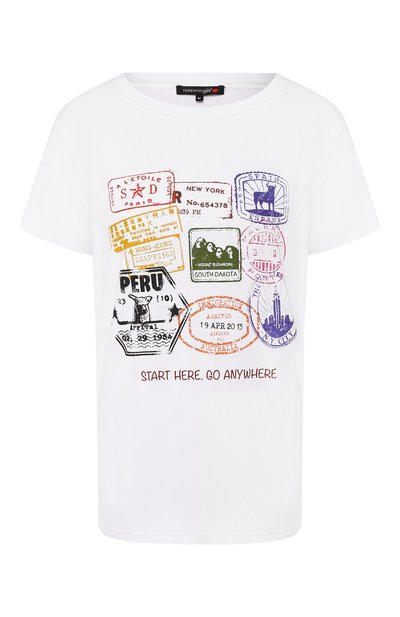 Футболка с принтом TEREKHOV GIRL, арт. 2TSH011/PERU/5620.100/S19, фото 1