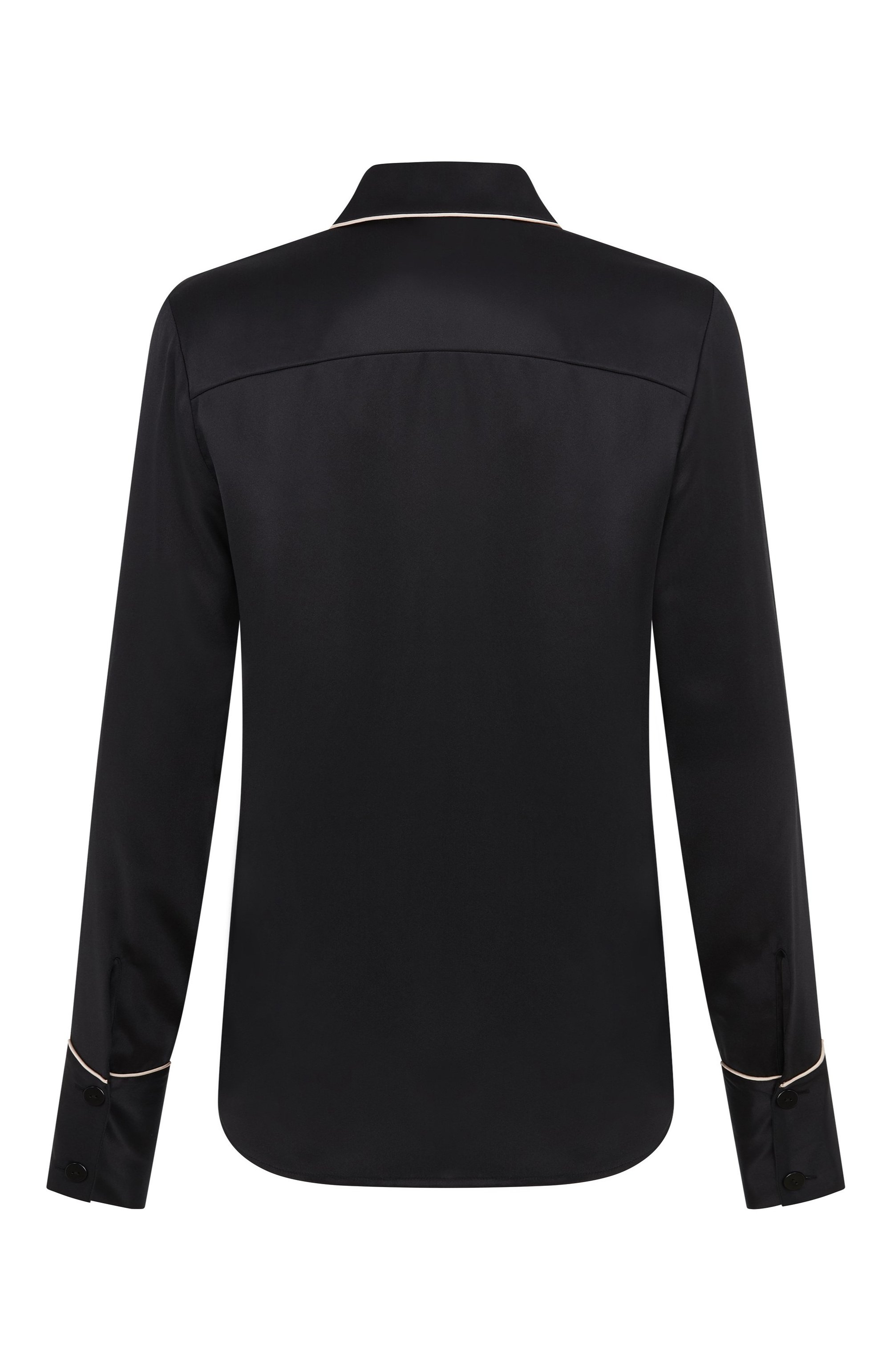 Шелковая рубашка classic AGENT PROVOCATEUR, арт. APM0010001, фото 2