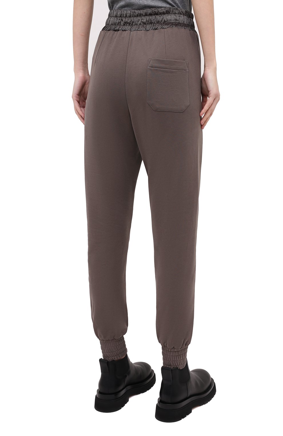 Хлопковые джоггеры ANN DEMEULEMEESTER коричневого цвета по цене 47450 руб., арт. 2002-2416-P-225-060, фото 5 Хлопковые джоггеры ANN DEMEULEMEESTER, арт. 2002-2416-P-225-060, фото 5