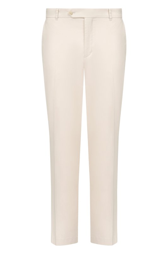 Брюки из лиоцелла и хлопка BOSS 50555842 Кремовый 50555842