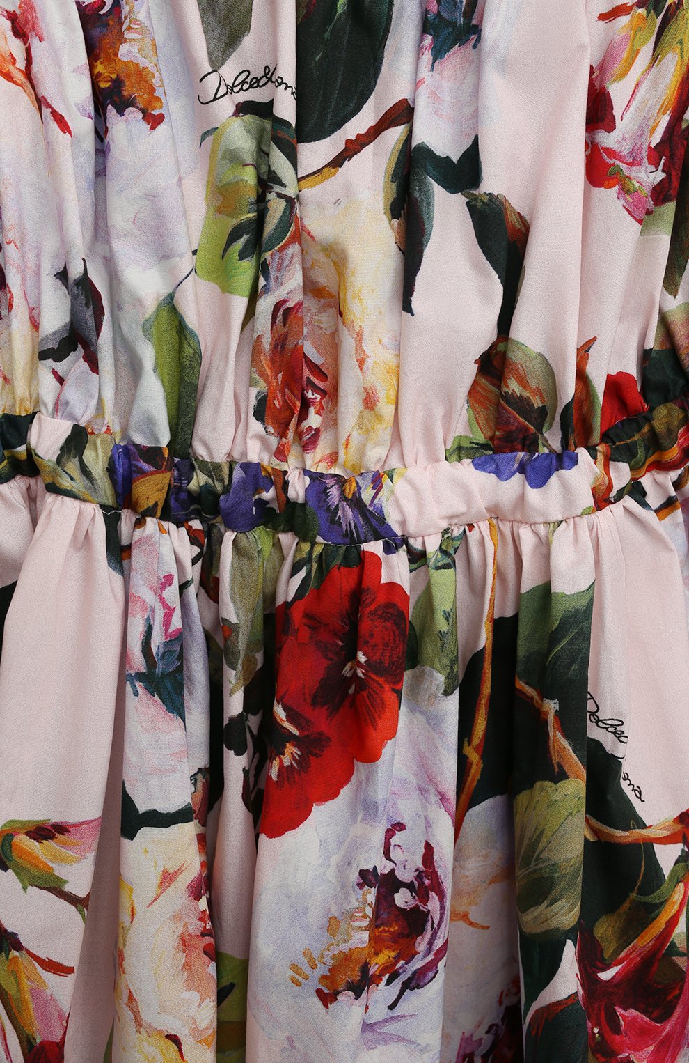 Хлопковое платье DOLCE & GABBANA, арт. L53DI7/HS5RM/2-6, фото 3