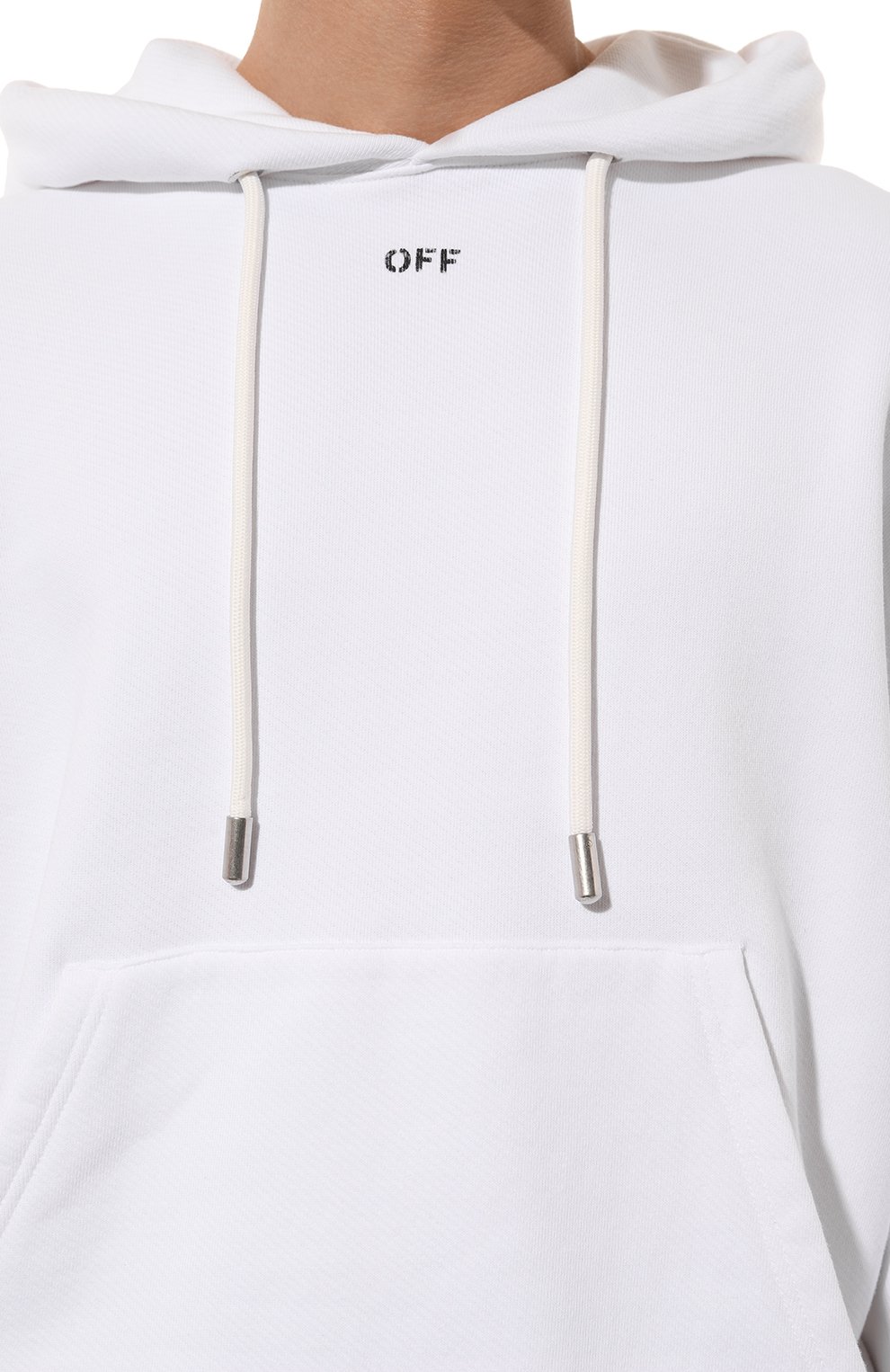 Хлопковое худи OFF-WHITE, арт. 0MBB118C99FLE001, фото 5