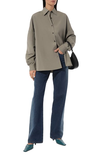 Хлопковая рубашка DRIES VAN NOTEN, арт. 232-010709-7252, фото 2