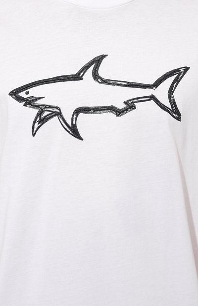Хлопковая футболка PAUL&SHARK, арт. 12311633, фото 5