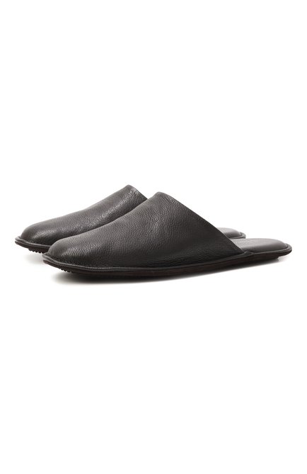 Мужские кожаные домашние туфли HOMERS AT HOME, арт. 12045/BUFALIN0