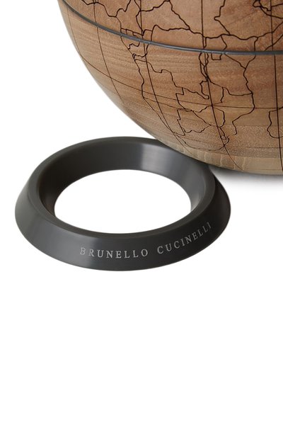 Глобус BRUNELLO CUCINELLI коричневого цвета по цене 284000 руб., арт. MLW0GAM817, фото 2 Глобус BRUNELLO CUCINELLI, арт. MLW0GAM817, фото 2