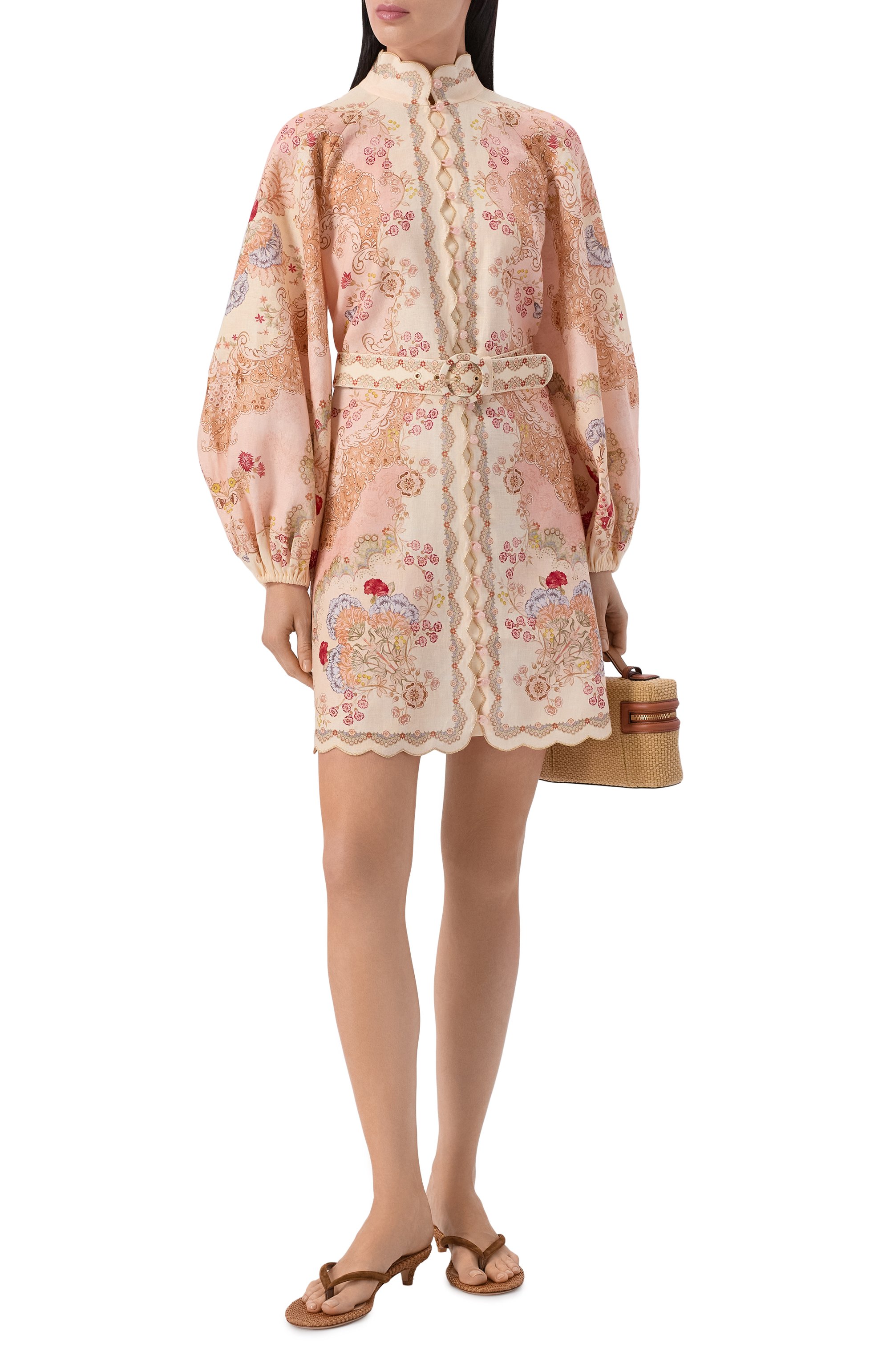 Льняное платье ZIMMERMANN, арт. 6470DRS263, фото 2