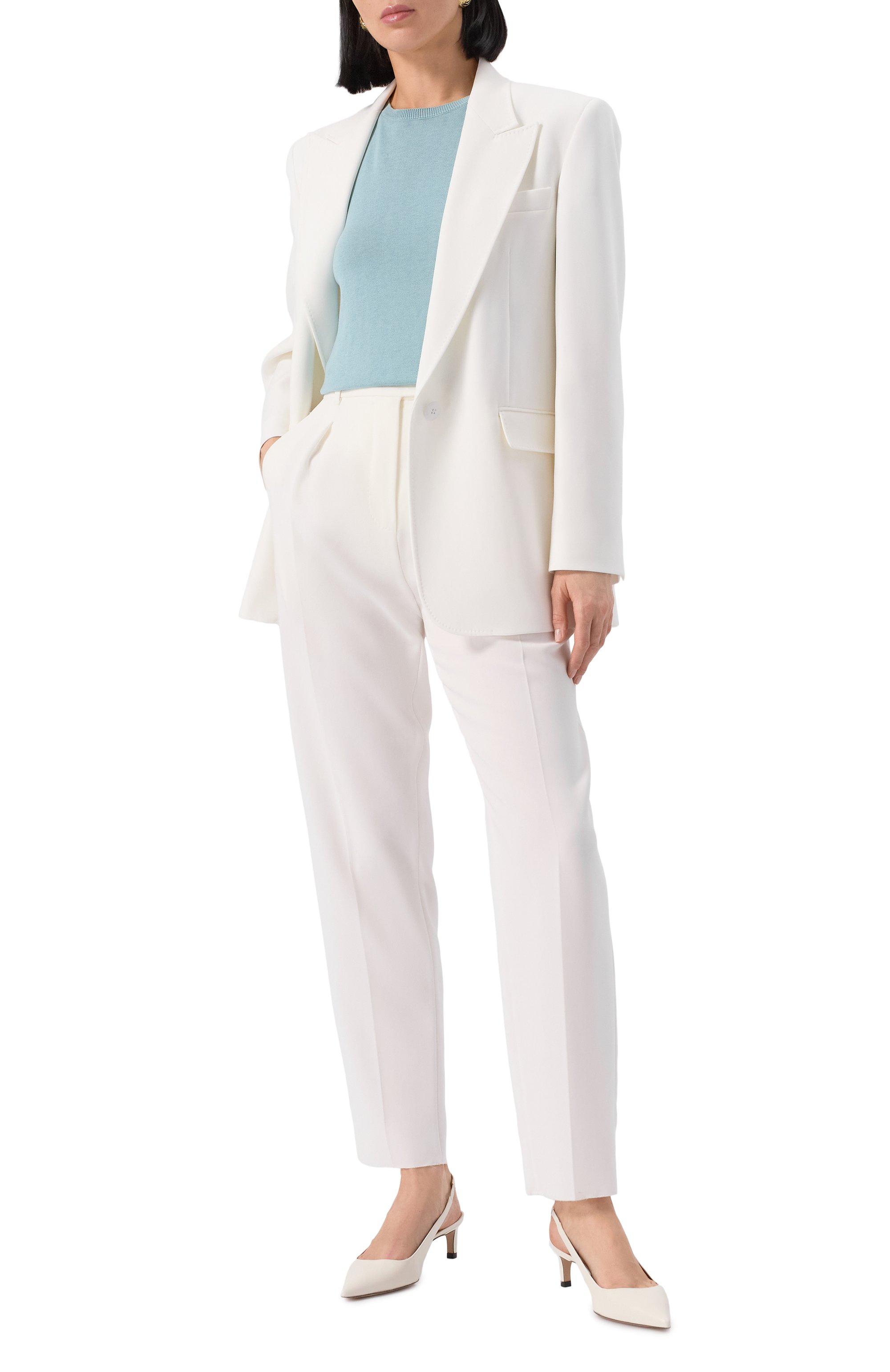 Пуловер из шелка и хлопка WEEKEND MAX MARA, арт. ZIBETT0, фото 2