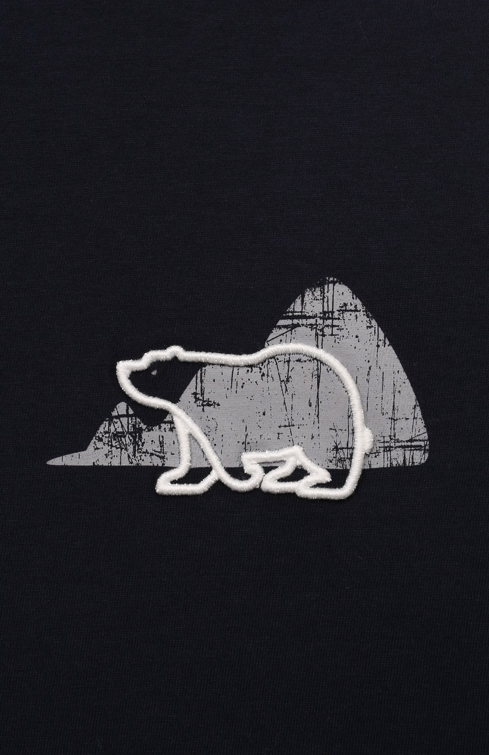 Хлопковый лонгслив IL GUFO, арт. A24TA350MF002/10A-14A, фото 3