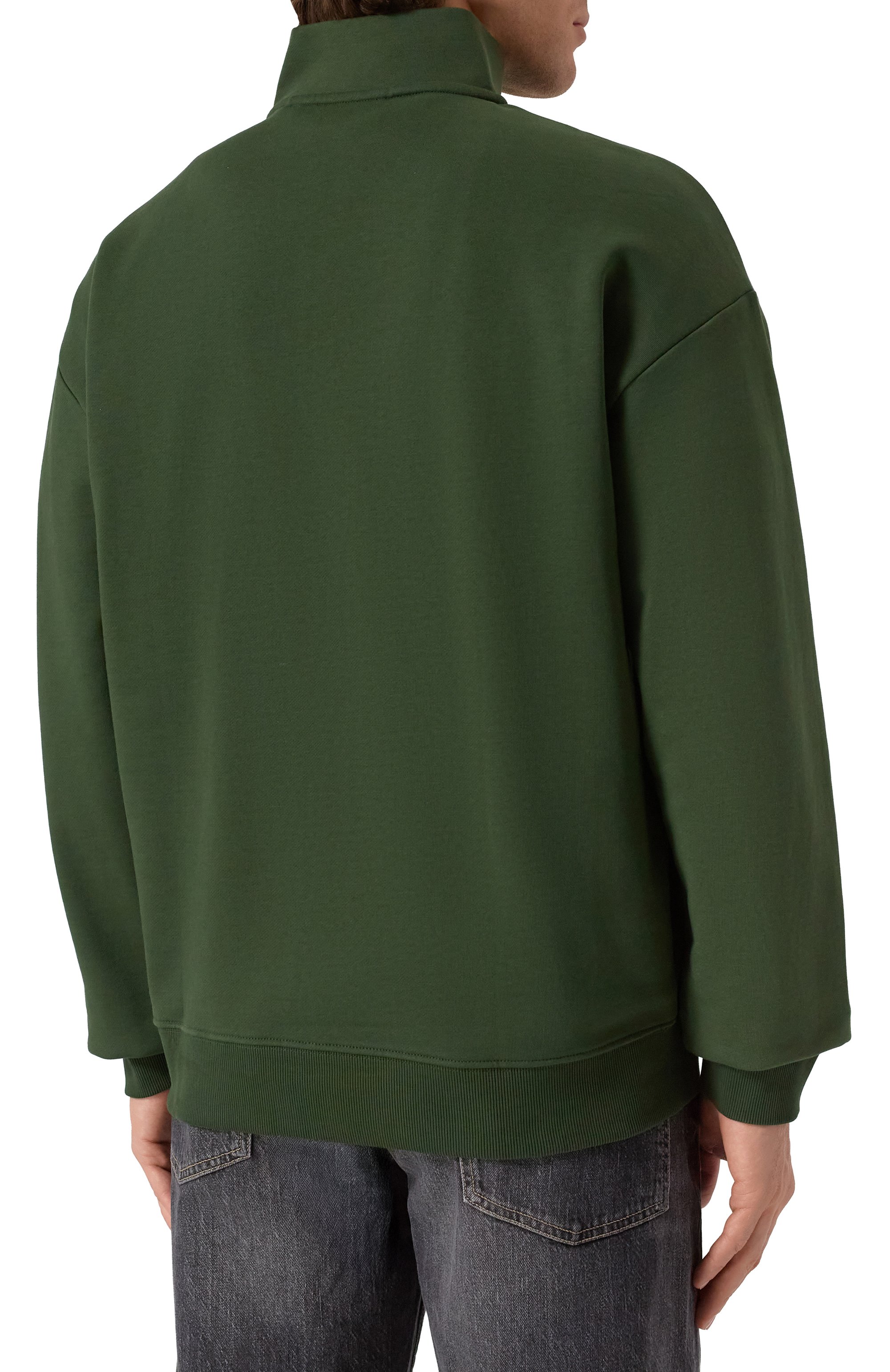 Хлопковый анорак HUGO зеленого цвета по цене 13600 руб., арт. 50525881, фото 4 Хлопковый анорак HUGO, арт. 50525881, фото 4