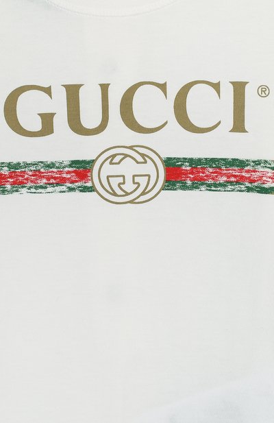 Хлопковая пижама с логотипом бренда GUCCI, арт. 504123/X3L64, фото 3