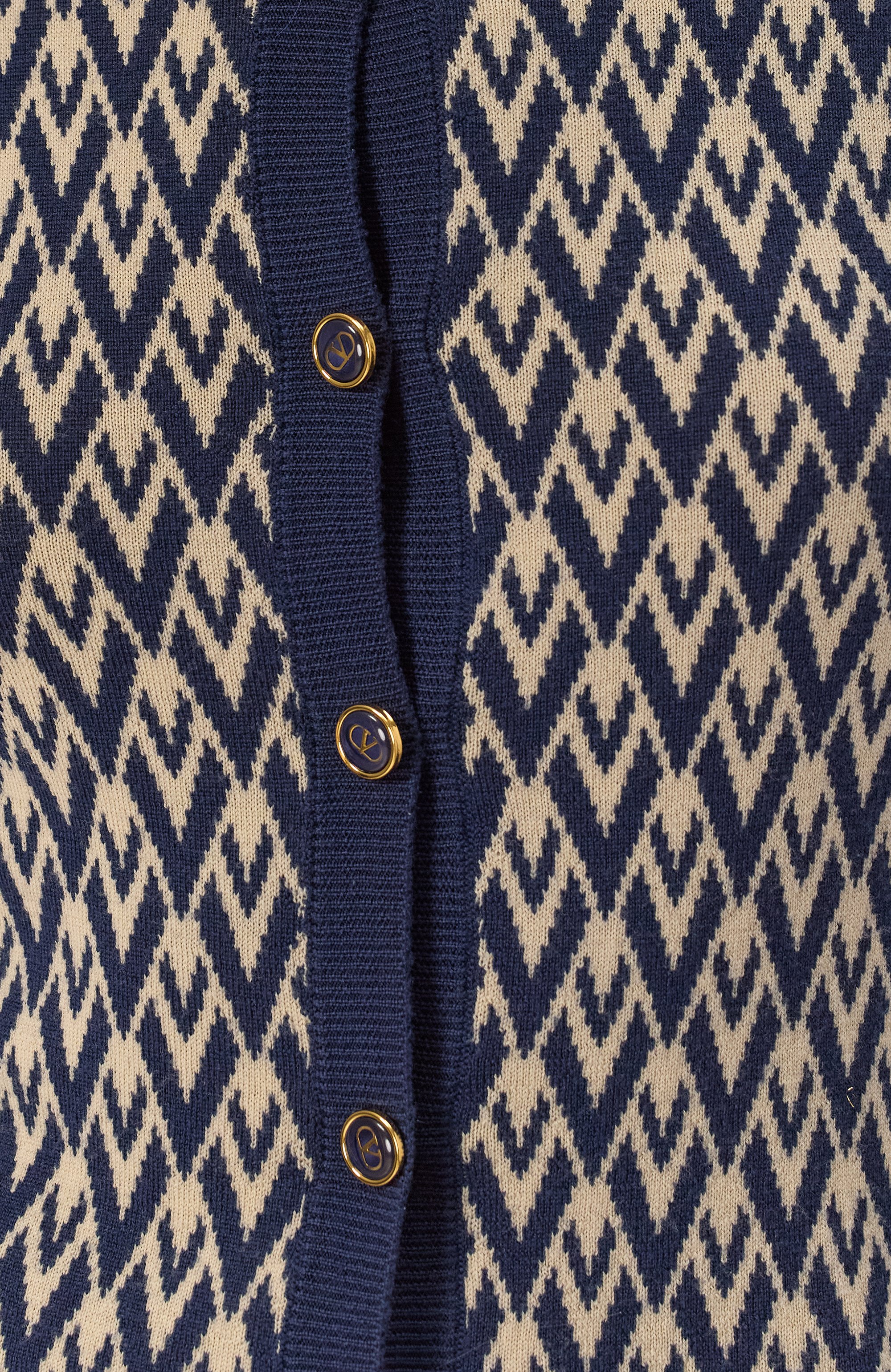 Шерстяной кардиган VALENTINO, арт. 6B3KA09X92M, фото 6