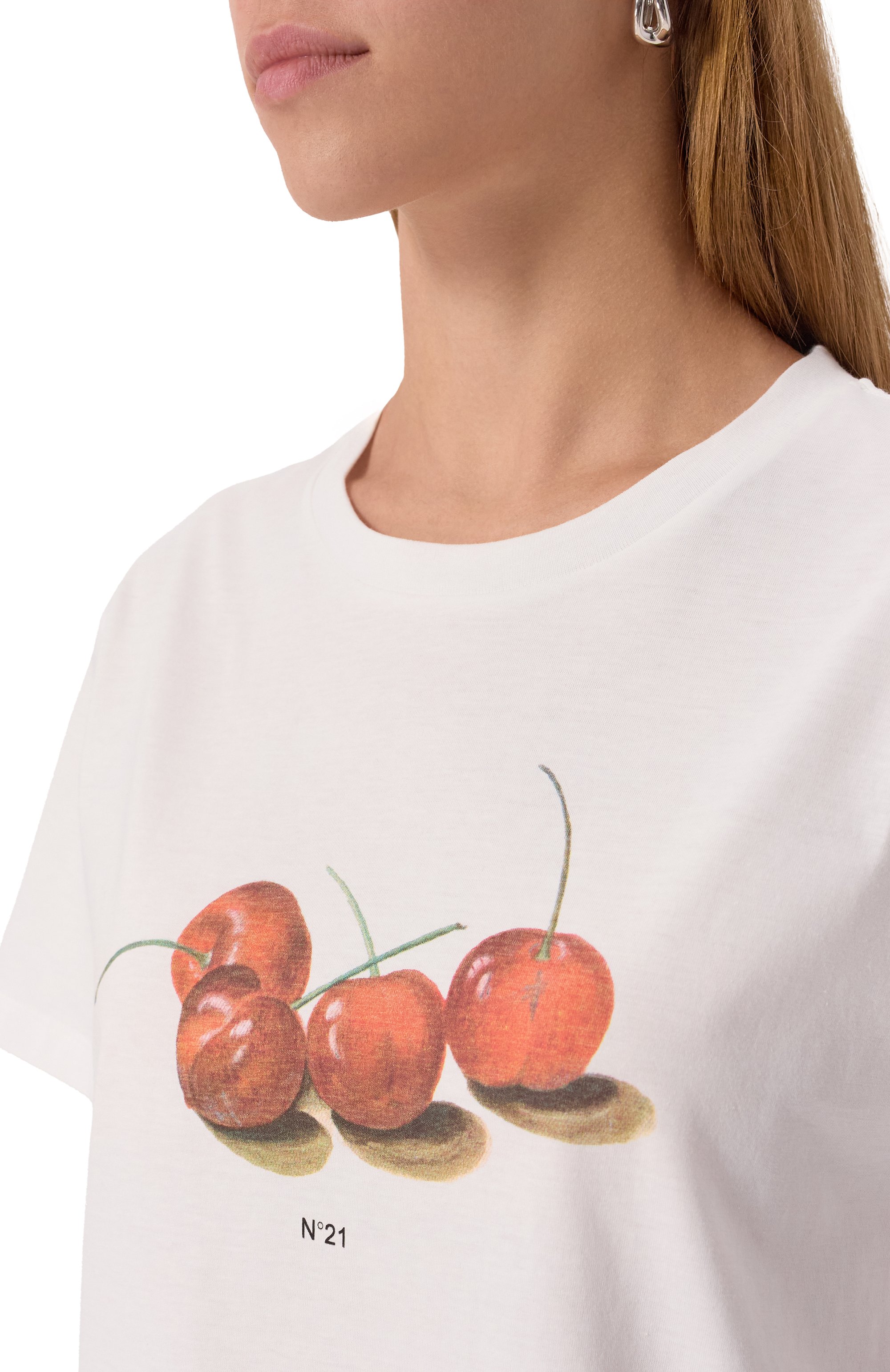 Хлопковая футболка N21, арт. F082/6328, фото 5