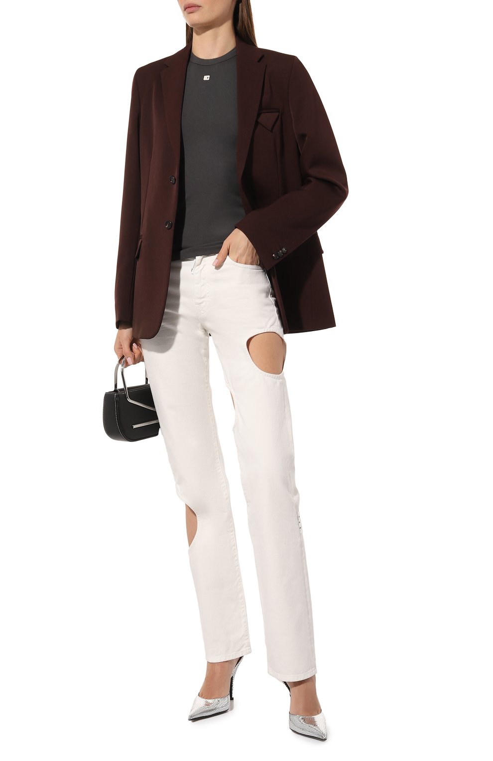 Джинсы OFF-WHITE, арт. OWYA018C99DEN0020100, фото 2