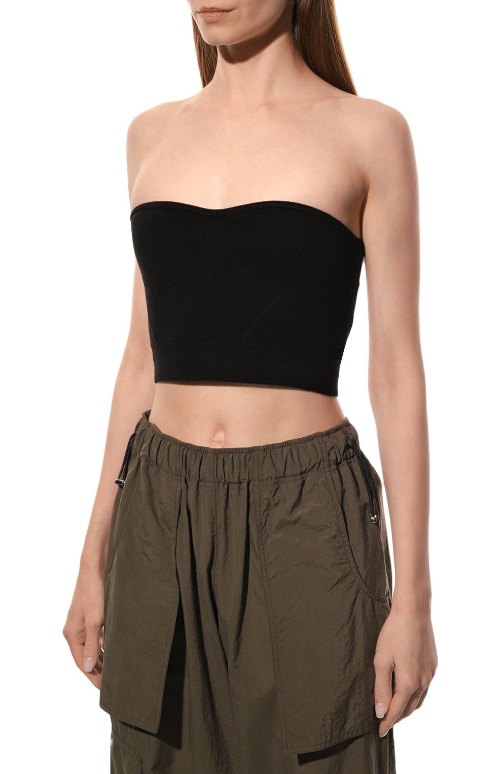 Хлопковый топ RTA, арт. WH0SKN-9033BLK, фото 3