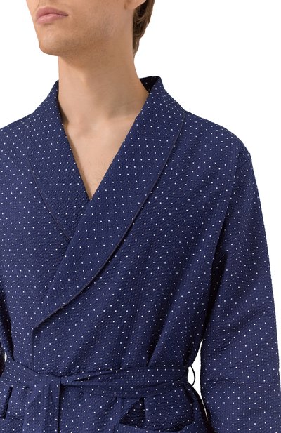 Хлопковый халат ROBERTO RICETTI, арт. VESTAGLIA P00L U0M0/1320SW21900, фото 5