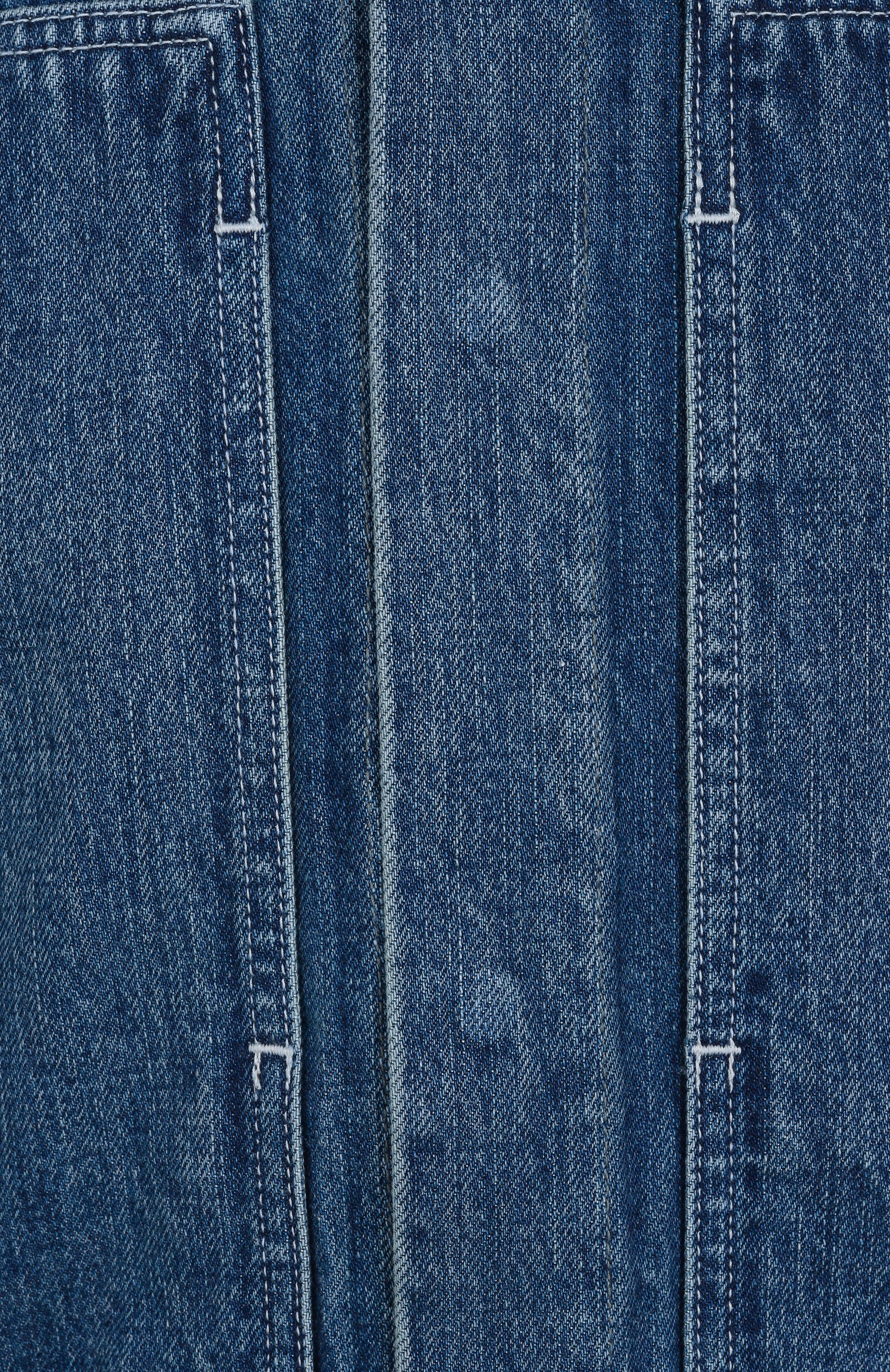 Джинсовая рубашка JIL SANDER синего цвета по цене 163000 руб., арт. J47DL0168-J45291, фото 6 Джинсовая рубашка JIL SANDER, арт. J47DL0168-J45291, фото 6