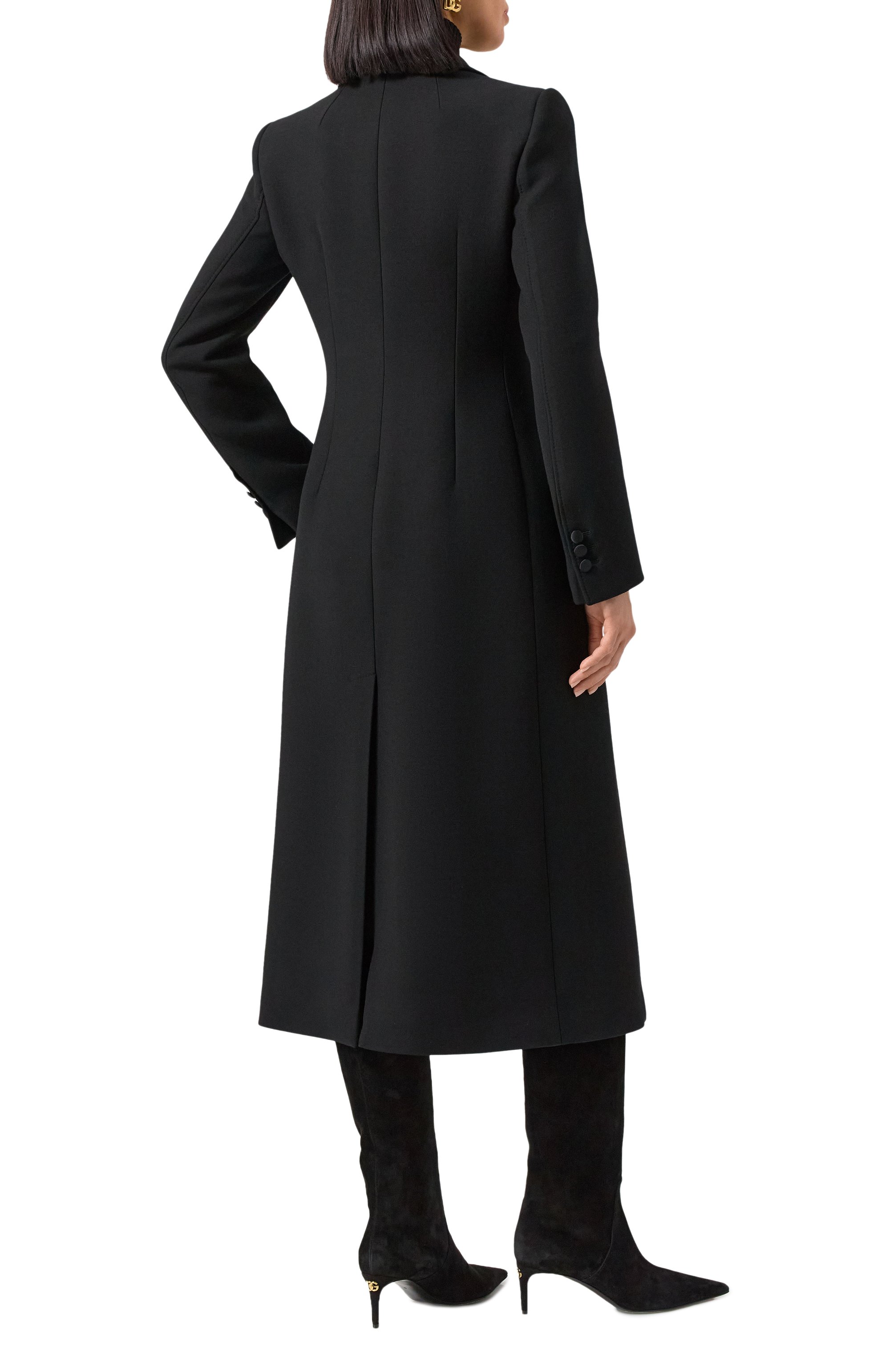 Шерстяное пальто DOLCE & GABBANA, арт. F0W1WT/FU2TS, фото 4