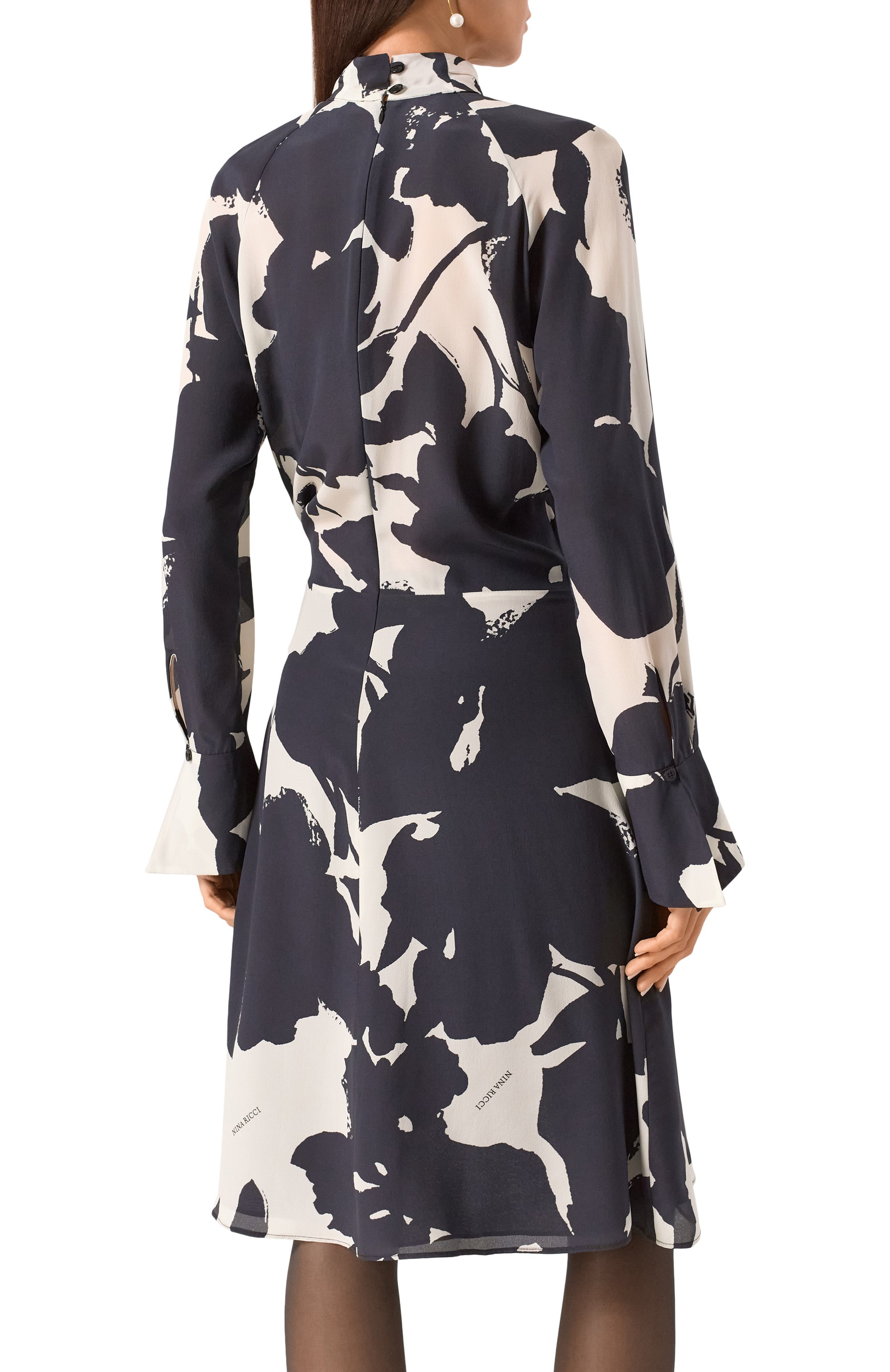 Шелковое платье NINA RICCI, арт. 24ACR0018SE1399, фото 4