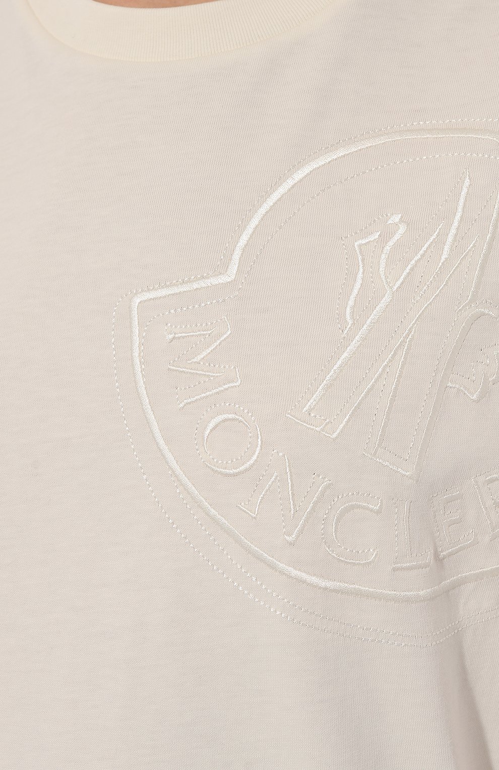Хлопковая футболка MONCLER, арт. 8C000-20-829HP, фото 5