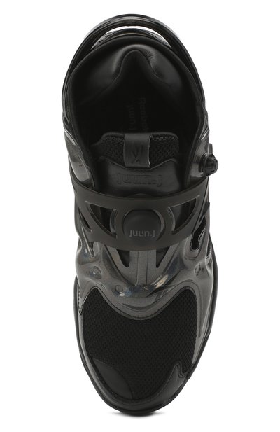 Кроссовки reebok x juun.j. pump court REEBOK черного цвета по цене 19850 руб., арт. FZ3890, фото 5 Кроссовки reebok x juun.j. pump court REEBOK, арт. FZ3890, фото 5
