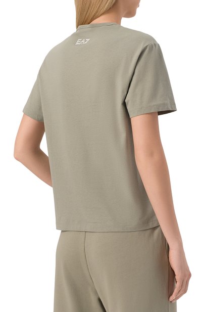 Хлопковая футболка EA7, арт. 7W000098/AF12503, фото 4