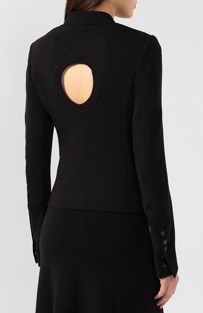 Жакет из смеси шерсти и вискозы RICK OWENS, арт. RP19S6736/WEGJA, фото 4