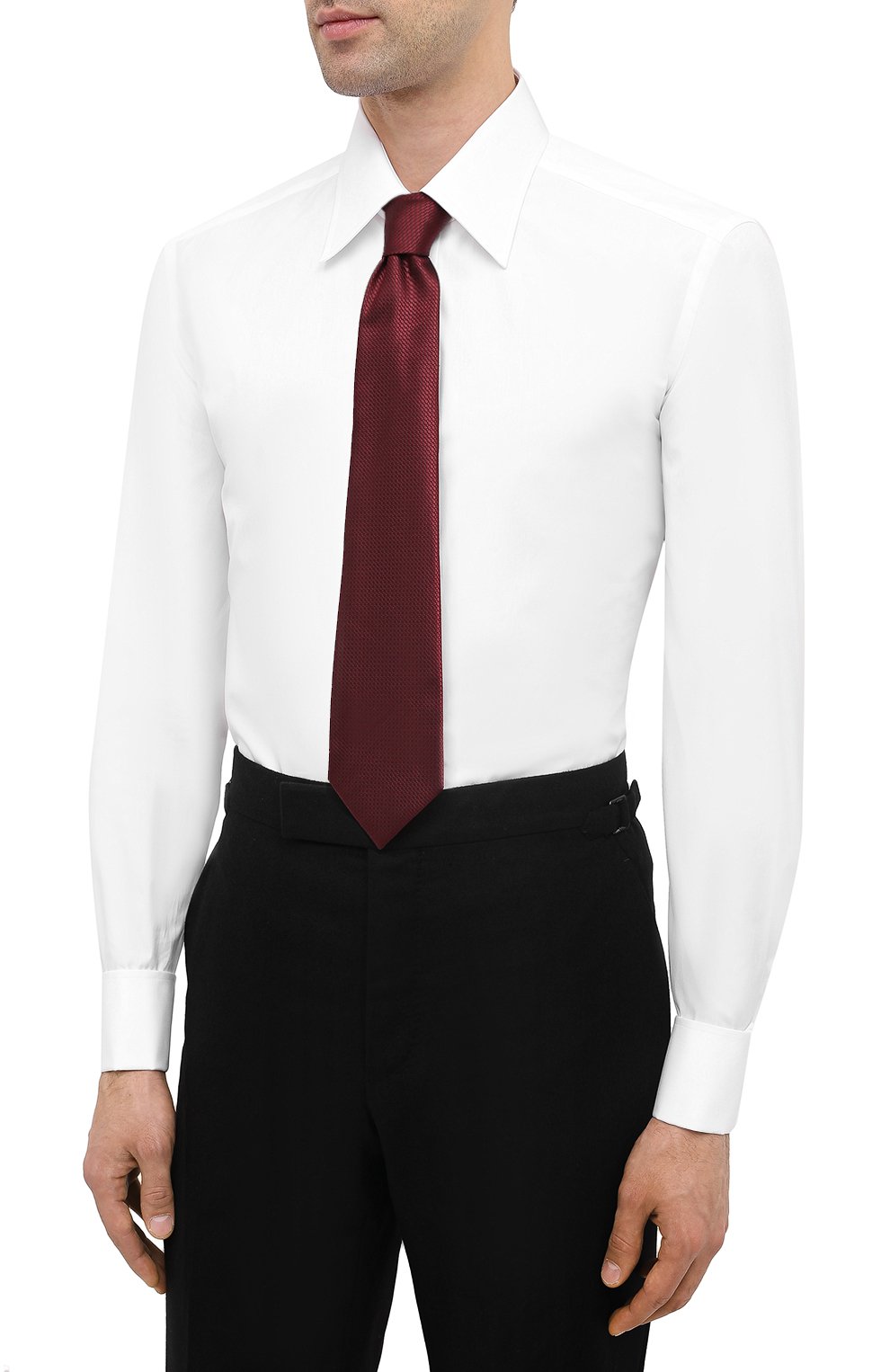 Хлопковая сорочка TOM FORD, арт. QFT000/94S2JE, фото 4