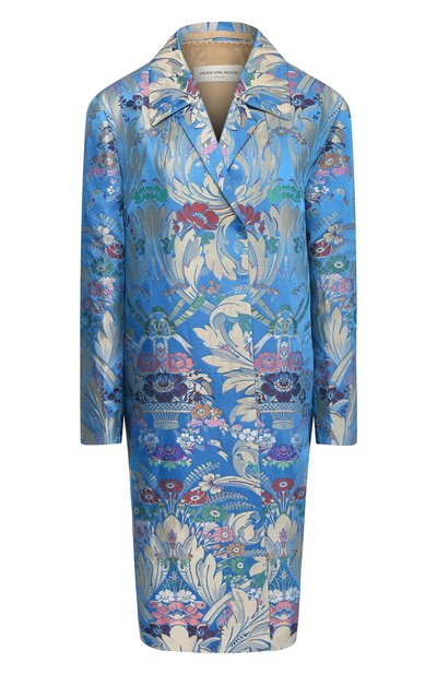 Пальто из смеси шелка и льна DRIES VAN NOTEN, арт. 201-10276-9053, фото 1