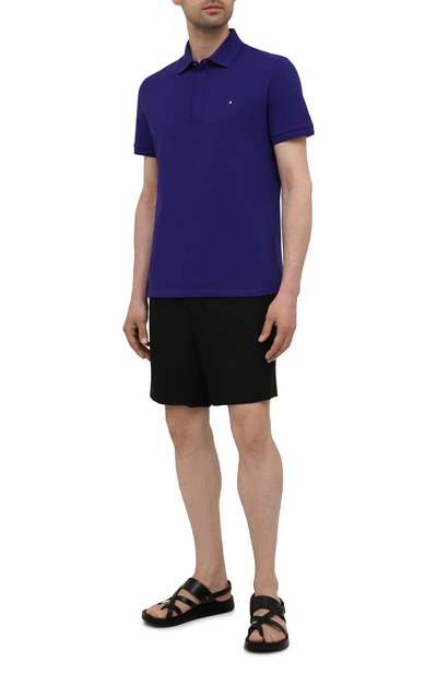 Хлопковое поло VALENTINO, арт. WV3MH00V3MN, фото 2