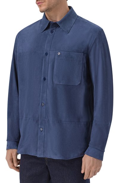 Замшевая рубашка STEFANO RICCI, арт. M7J6100352/SUEJS3_001, фото 3