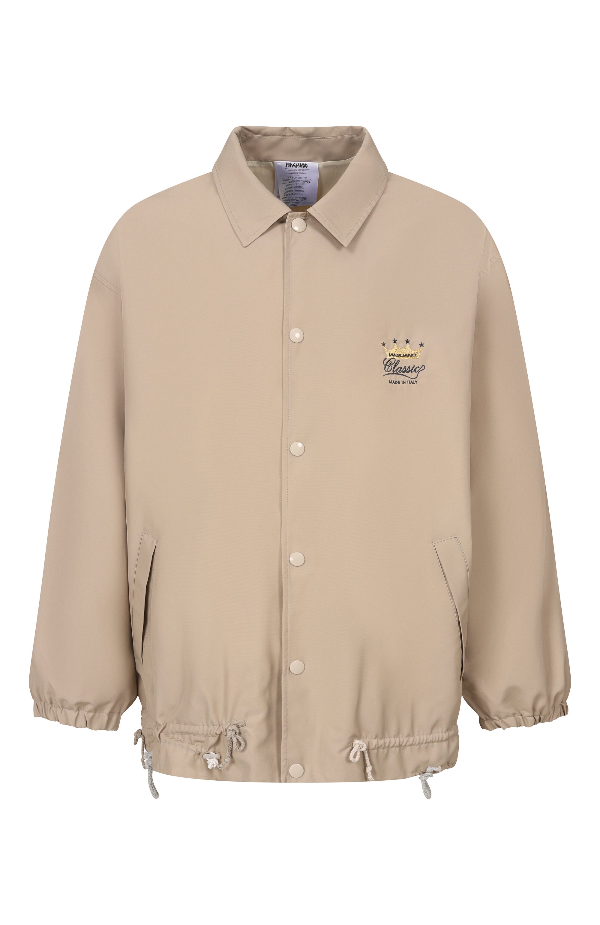 Куртка-рубашка MAGLIANO бежевого цвета по цене 111000 руб., арт. MGSS260W02016, фото 1 Куртка-рубашка MAGLIANO, арт. MGSS260W02016, фото 1