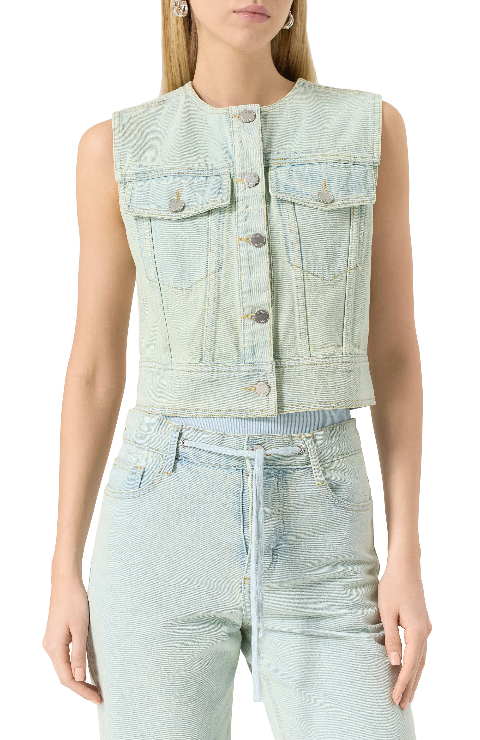 Джинсовый жилет YUZEFI, арт. YUZRS25-RW-JK01-43, фото 3