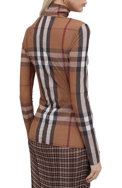 Водолазка BURBERRY коричневого цвета по цене 72900 руб., арт. 4566771, фото 4 Водолазка BURBERRY, арт. 4566771, фото 4