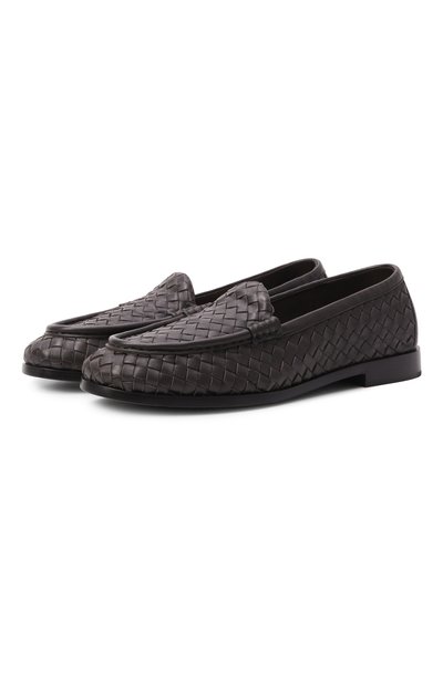 Женские кожаные лоферы silenzio BOTTEGA VENETA, арт. 867815/V2ED0