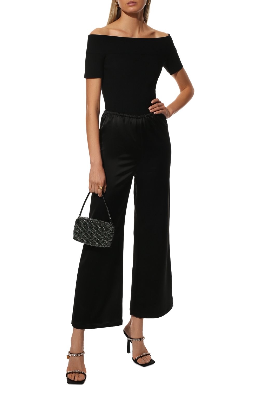 Топ из вискозы ALEXANDER MCQUEEN, арт. 667768/Q1AU8, фото 2