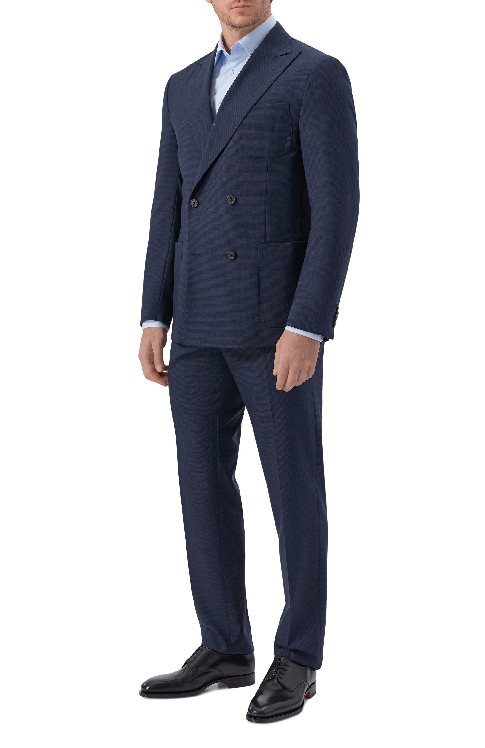 Кожаные дерби adrian SANTONI, арт. MCAG19233MC3HVVD, фото 2