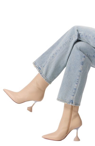 Кожаные ботильоны giorgia glass 95 AMINA MUADDI, арт. GI0RGIA GLASS B00TY/NAPPA, фото 2