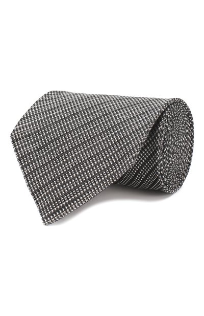 Мужской галстук из смес�и шелка и льна TOM FORD, арт. 5TF07/XT0